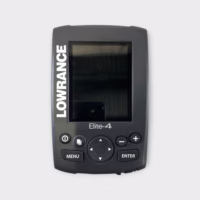 Lowrance - Elite-4 - Chartplotter/Fishfinder - Updated/Tested Good!