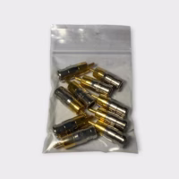 AudioQuest ITC-24G/RCA 24AWG Connectors f/ITA, ITV & MAC 24AWG Cables (Lot of 10) New Out of Box