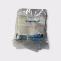 Amphenol 031-320-RFX BNC Crimp Plug for RG-58 - 50 Ohm (Lot of 5) - New Old Stock - Free Shipping!