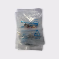 Amphenol 112507 BNC Straight Crimp Plug for 75-ohm RG-59 Cables (Lot of 4) New Old Stock
