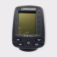 Lowrance X-4 Pro Fishfinder Head Unit w/ Fixed Mount - TESTED 90-Day Warranty