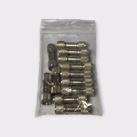 Mini UHF Male to Mini UHF Male Coaxial Connector 1.5" (Lot of 12) - New Out of Box - Free Shipping!