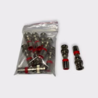 BNC Compression Connector for RG-59 Coaxial Cable (Lot of 10) - New Out of Box - Free Shipping!