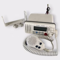 Icom IC-M422 Marine VHF Radio W/ Attached Fist Mic And Mount - Tested - USED - Free Shipping