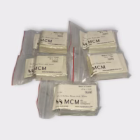 MCM Electronics 36-101 RJ-11 Surface Mount Jack, White (Lot of 5) - New Old Stock - Free Shipping