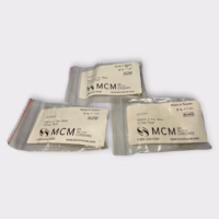 MCM Electronics 83-0445 RS232 9-Pin Male Crimp Type D-Sub Connector (Lot of 3) New Old Stock