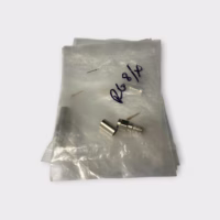 SMA Male Crimp/Solder RF Connector Plug for RG-8X Cables (Lot of 5) - New Old Stock - Free Shipping