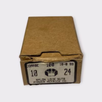 Parker Merrick #10-24 Nylon Lock Nuts 18-8 Stainless Steel (Lot of 65) - New Open Box - Vintage!