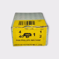 American Fasteners Vintage 18-8 SS Pan Head Machine Screws 4/40 x 1/2" - Lot of 90 - New Open Box